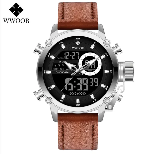 GBB Orologio digitale da uomo, sportivo, impermeabile, per attività all
