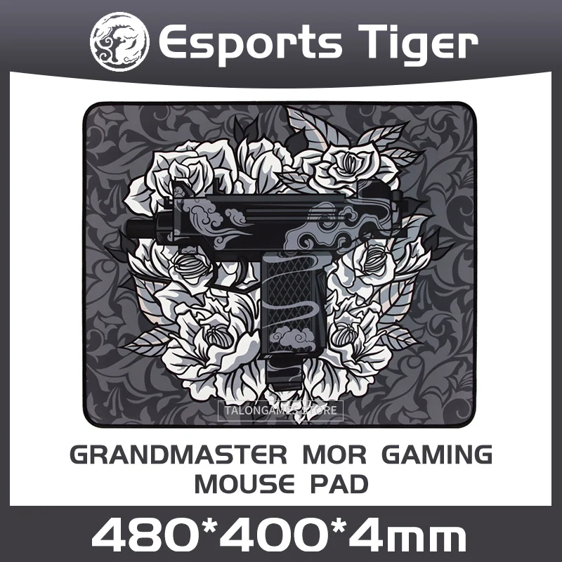Esptiger-smooth Flexível Gaming Mouse Pad Longteng Lingyun Eba Qinsui s Hemming Gamer Profissional Alta Qualidade - Imagem 2
