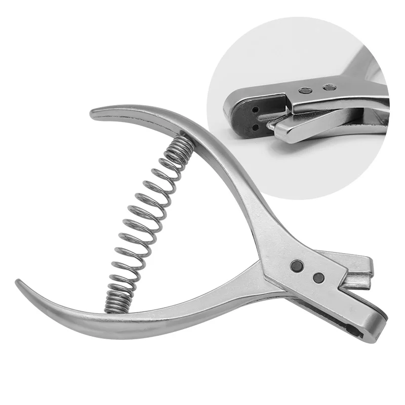 U-shaped Notch Punching Pliers DIY Steel Pattern Hole Notcher Sewing Pliers Tailor Opening Pincers Tailors Fabric Punch Marker