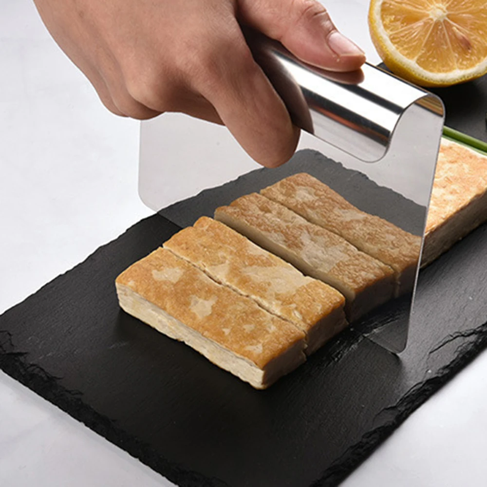 

Скребок кухонный Многофункциональный из нержавеющей стали, серебристый, 1 шт.