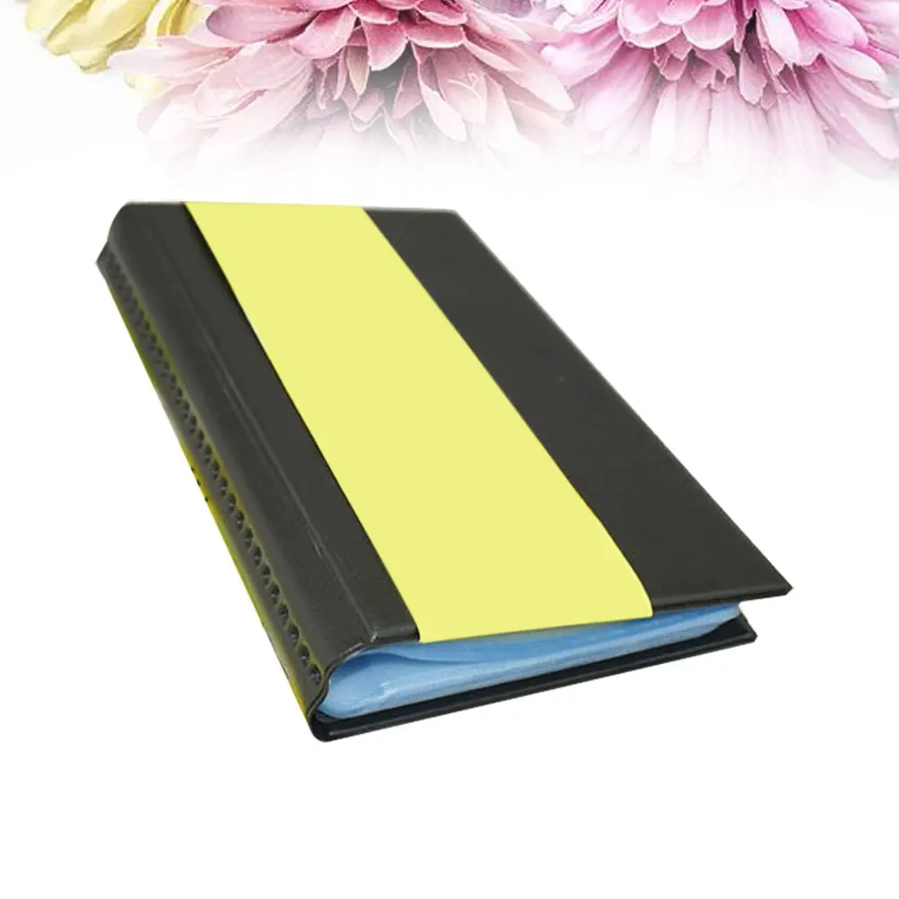 비즈니스 앨범 120 카드 PVC 얇고 가벼운 스크래치 방지 방수 카드 홀더 정리함 안전한 비즈니스 선물용 신용 카드 케이스