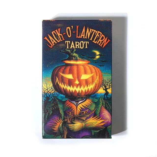 Baralho de Tarot Halloween, Oracle Card, Gato Preto, Pumpkin Pattern, Jogos  de Baralho, 11.3x6.3x3.2cm, 78Pcs - AliExpress