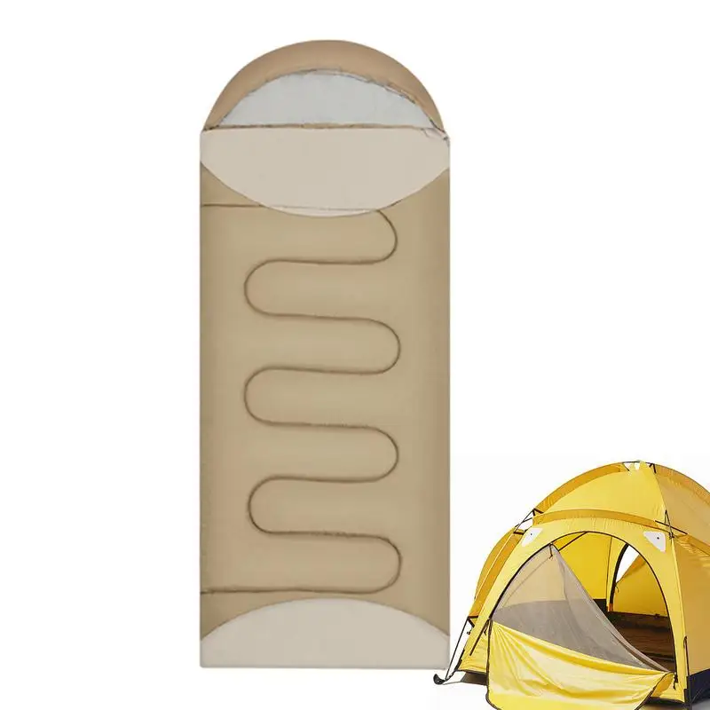 

Портативный спальный мешок для взрослых, водонепроницаемый зимний спальный мешок, теплые спальные мешки для улицы, зимнее легкое снаряжение для кемпинга