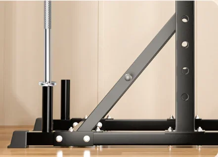 Small squat rack simple home half-frame multi-function free bench press rack horizontal bar small gantry