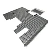 Metal Stainless Steel Anti-skid Decorative Board for Tamiya 1/14 RC Truck 56325 MAN 540 Upgrade Accessories 4