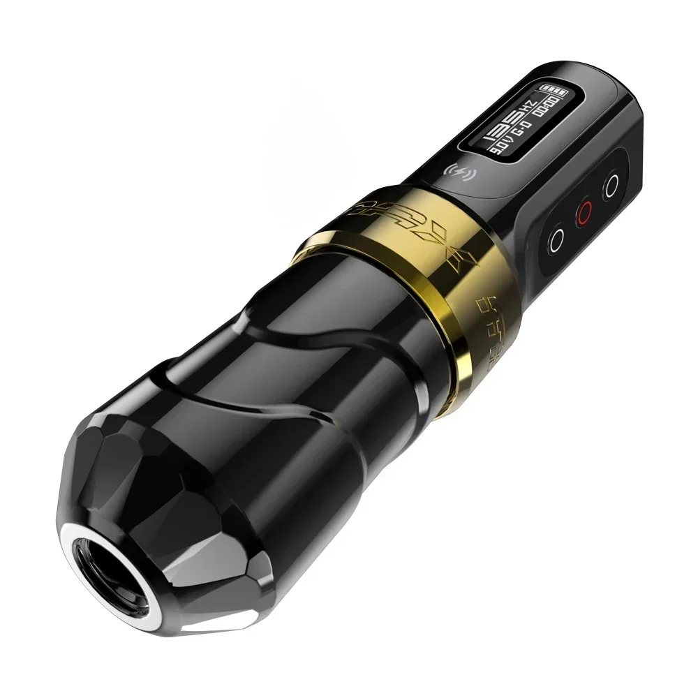 New FLUX MAX Wireless Tattoo Machine 3.5/4.0/4.6 Stroke 2400mAh 2 battery large