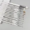 Yutiars Professional Drybrush Set, Wooden Detail Painting Brushes with Storage Case, Ideal for Tabletop 1