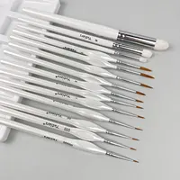 Yutiars Professional Drybrush Set, Wooden Detail Painting Brushes with Storage Case, Ideal for Tabletop 1