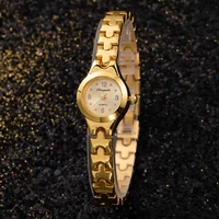 Luxury Women Watch Rhinestone Gold Bracelet High Quality Classic Stainless Steel Watches Quartz Women Wristwatch Gift for Woman 2
