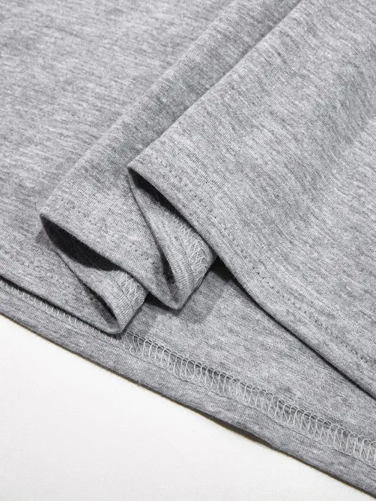 Rabbit Doll Graffiti Text Printed Men T Shirt Casual Oversized T-Shirt Trendy Cotton Clothing Summer Crewneck Short Sleeve