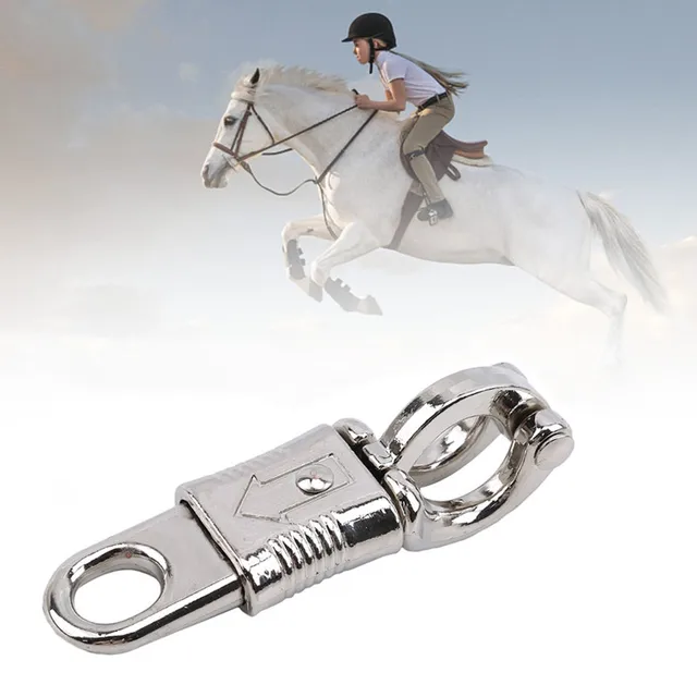 10cm Zinc Alloy Horse Panic Clip Buckle Quick Release Panic Hook Snap for Equestrian Horse Pony Cob Horse Care Product