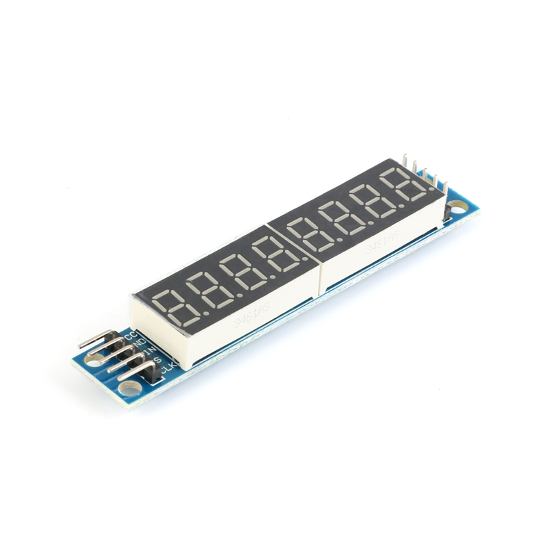 8 Digit Bit MAX7219 Digital Tube Display Module Board 7 Segment Digital LED Display 5V/3.3V Controller for Arduino 51/AVR/STM32