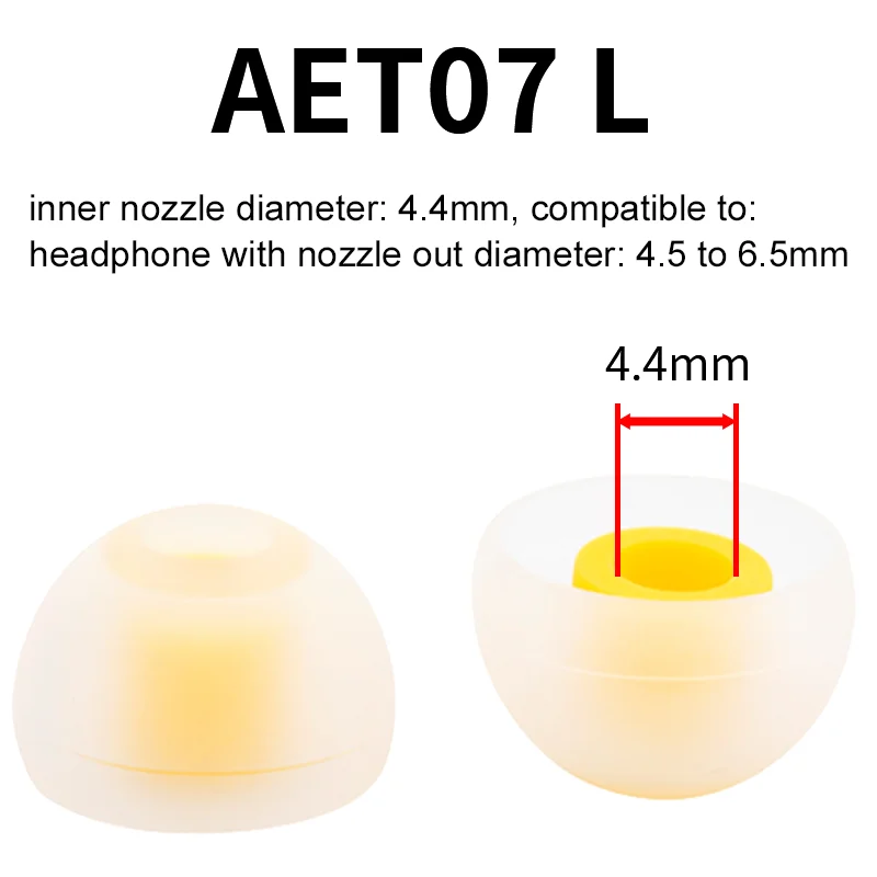 Acoustune Premium Silicone Ear Tips – Enhanced In-Ear Earphone Accessories