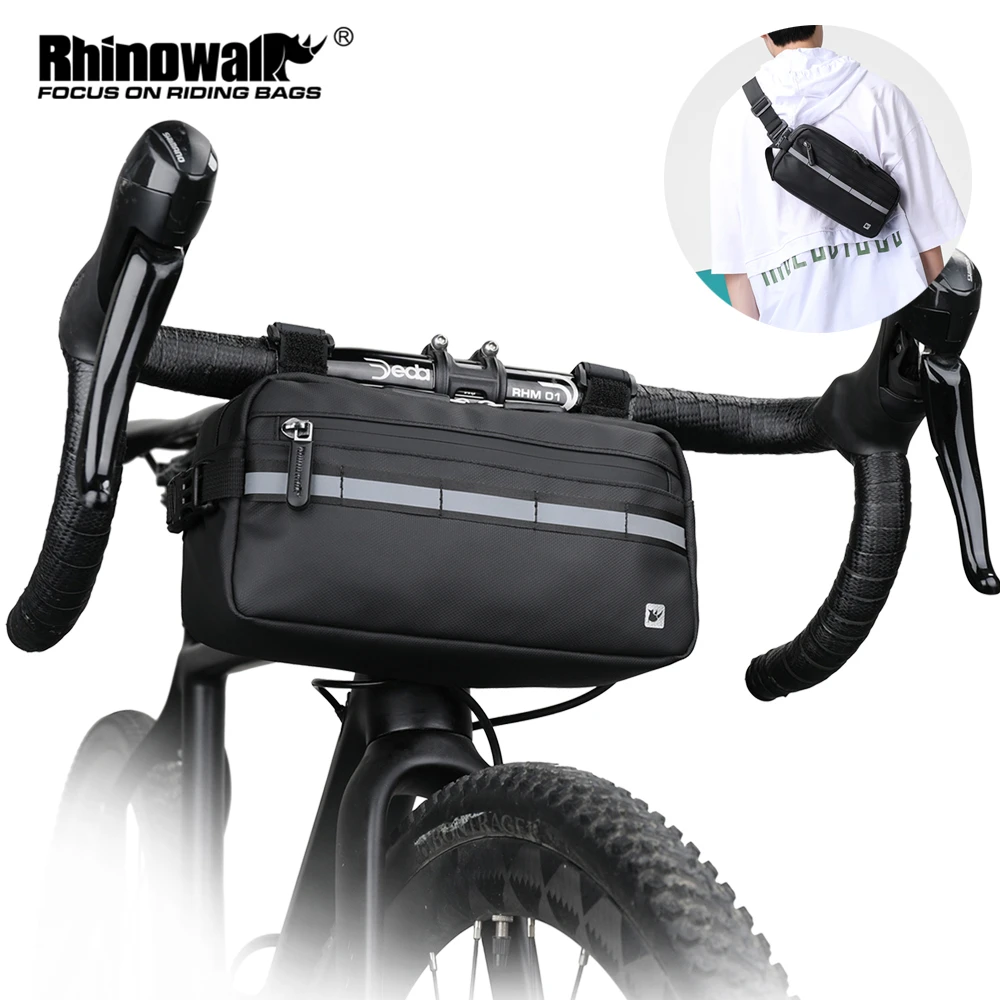 Rhinowalk 2021 New Handlebar Bag Bicycle Bags Frame Pannier Bag