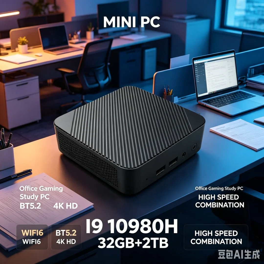 휴대용 미니 PC 인텔 코어 N150 32GB 램 1-2TB SSD 4K WiFi6 BT5.2 학습용 사무용 컴퓨터