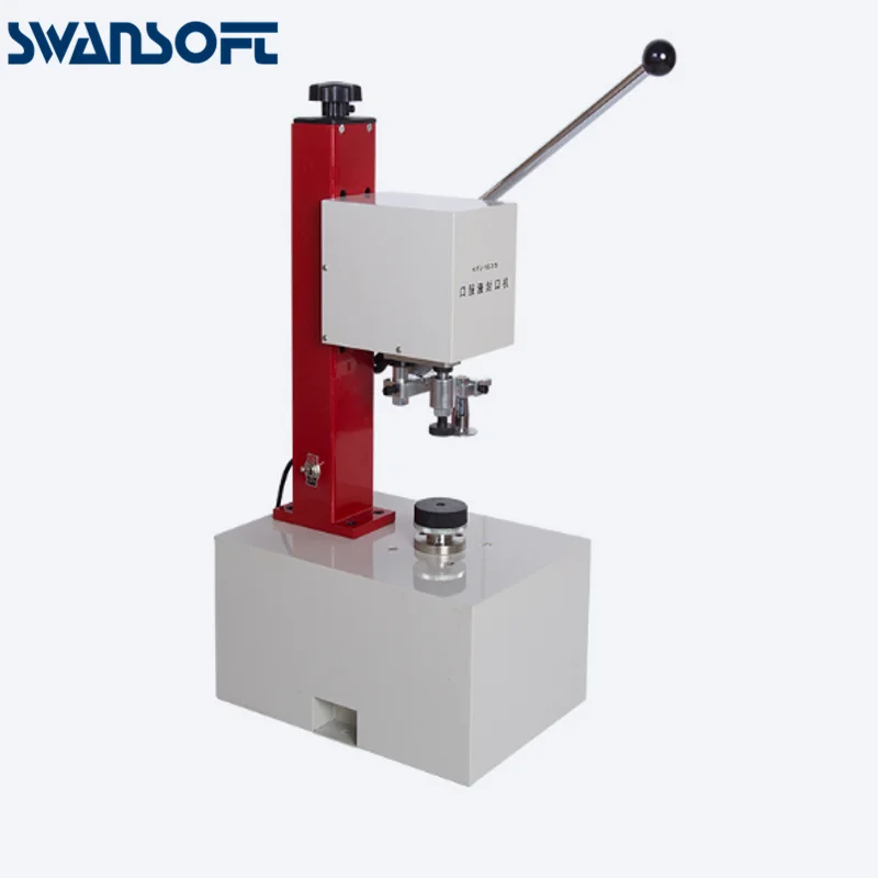 

Swansoft 10-35mm penicillin bottle capper / Antibiotics bottle Crimper/perfume oral liquid solution electric capping machine