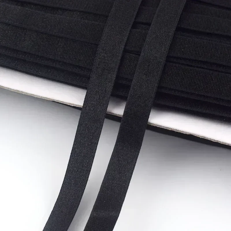 Colored Bra Elastic Strap – Polyester Elastic Band for Sewing Projects, Underwear, and Crafts (Available in Multiple Widths)