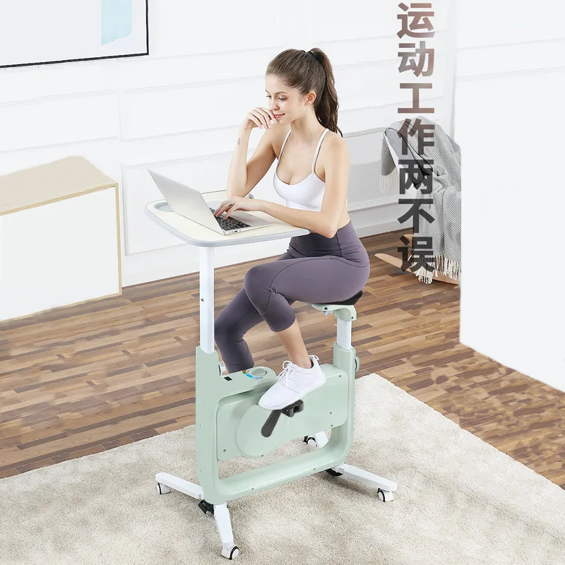 MIYAUP-Silent Aerobic DPS Office, Home Health Magnetic Control Exercise Bike