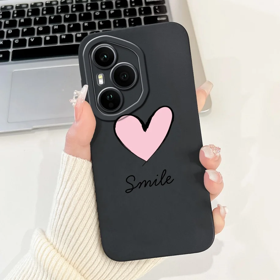 Elegant Bowknot Heart Anti-Drop Soft Phone Case - 2025 Fashion Collection