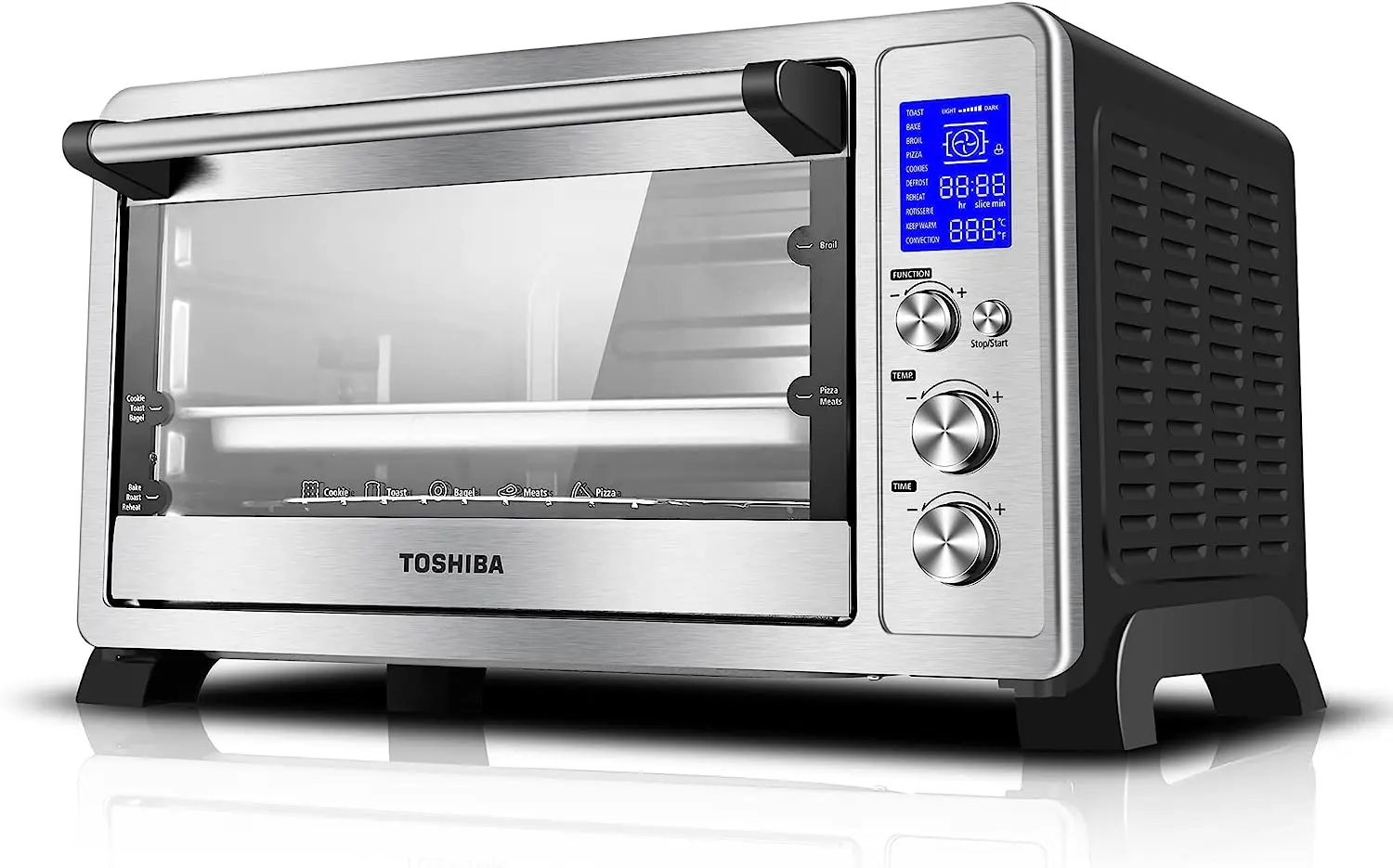 Toshiba EM131A5C-SS Microwave Oven with Smart Sensor