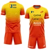New Men's Padel Tennis Training Suit Premium Gradient Padel Shorts and T-Shirt Set Summer Quick Drying Sportswear Two-piece Set 5