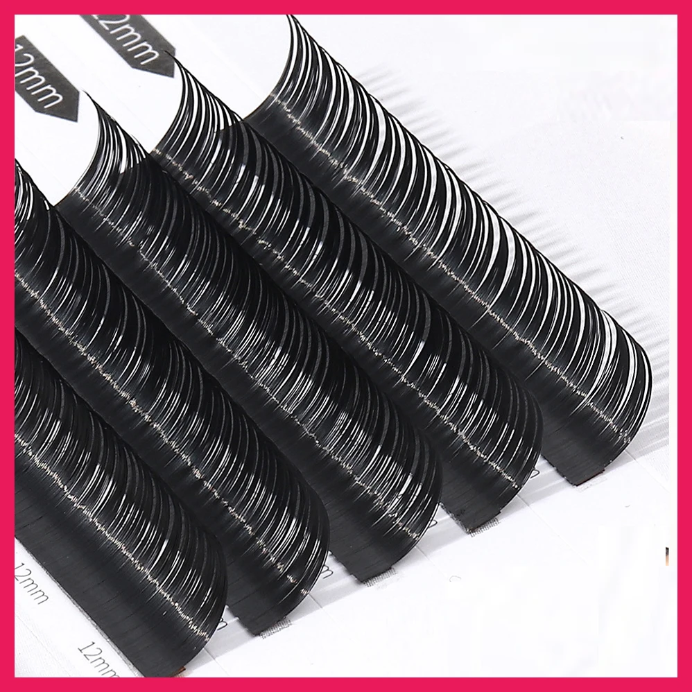 Anime Eyelash Extension New Fashion Soft Mink False Eyelash Individual Lashes Russian Volume Premade Fans Lashes Makeup Supplies