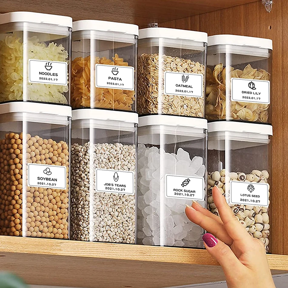 Niimbot Label Printer White Paper Sticker B1 B21 B203 Label Maker Tape 30x20mm 50x80mm Bigger Size B3S for Mini Mobile Labeller