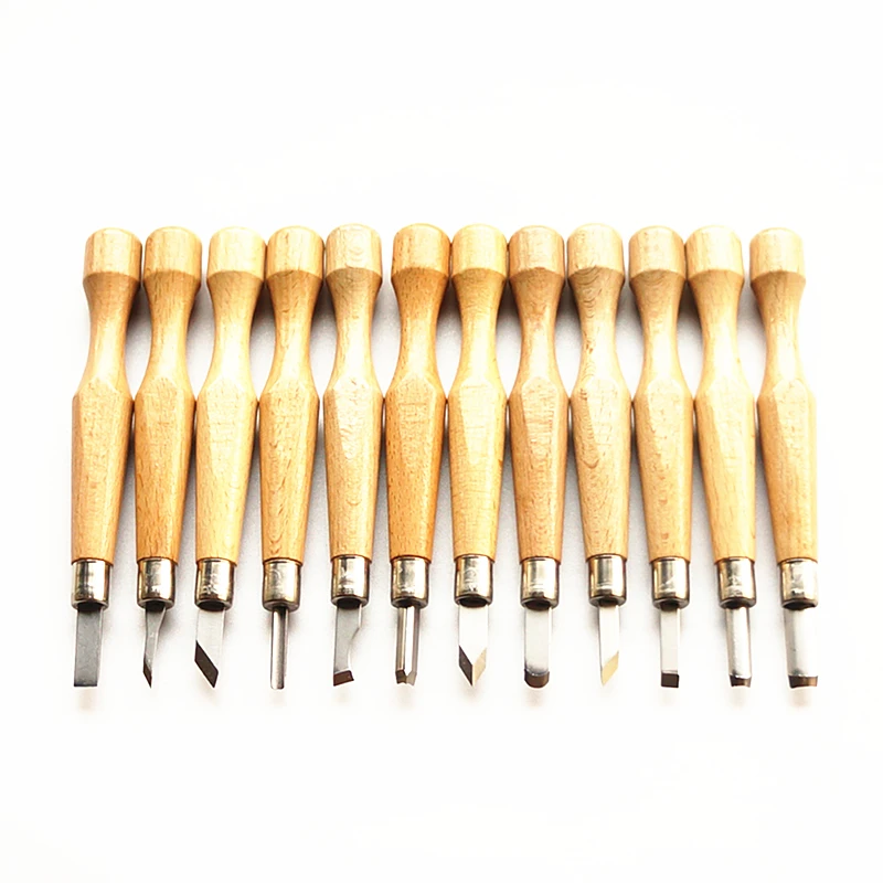 Professional Manual Wood Carving Hand Chisel Tool Set Carpenters Woodworking Carving Chisel DIY Hand Tool for CNC 6040 3040 3020