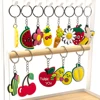 Pack 50 Llaveros de Plantas y Frutas: Monstera, Cereza, Palta | Emoape
