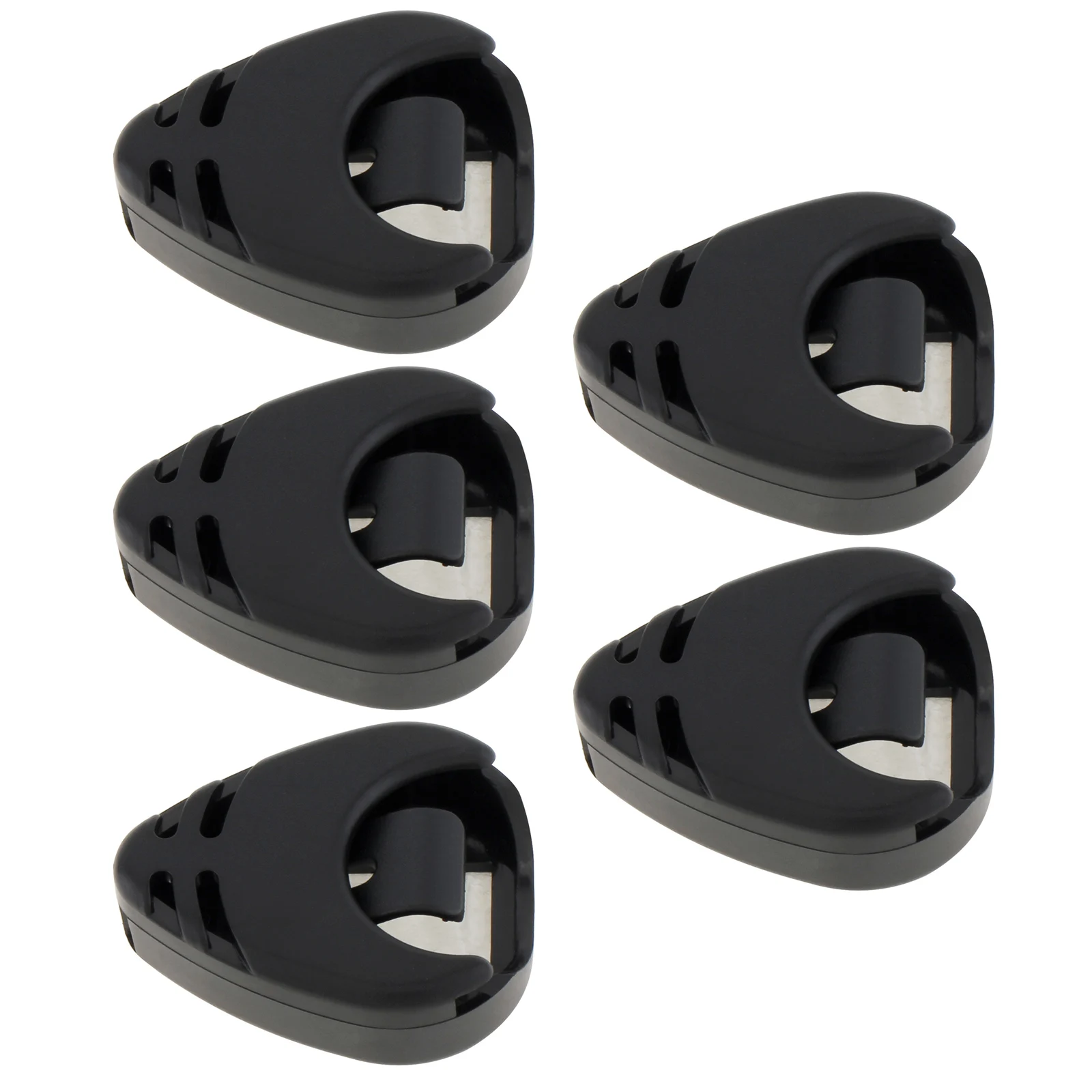 Black Adhesive Guitar Pick Holder