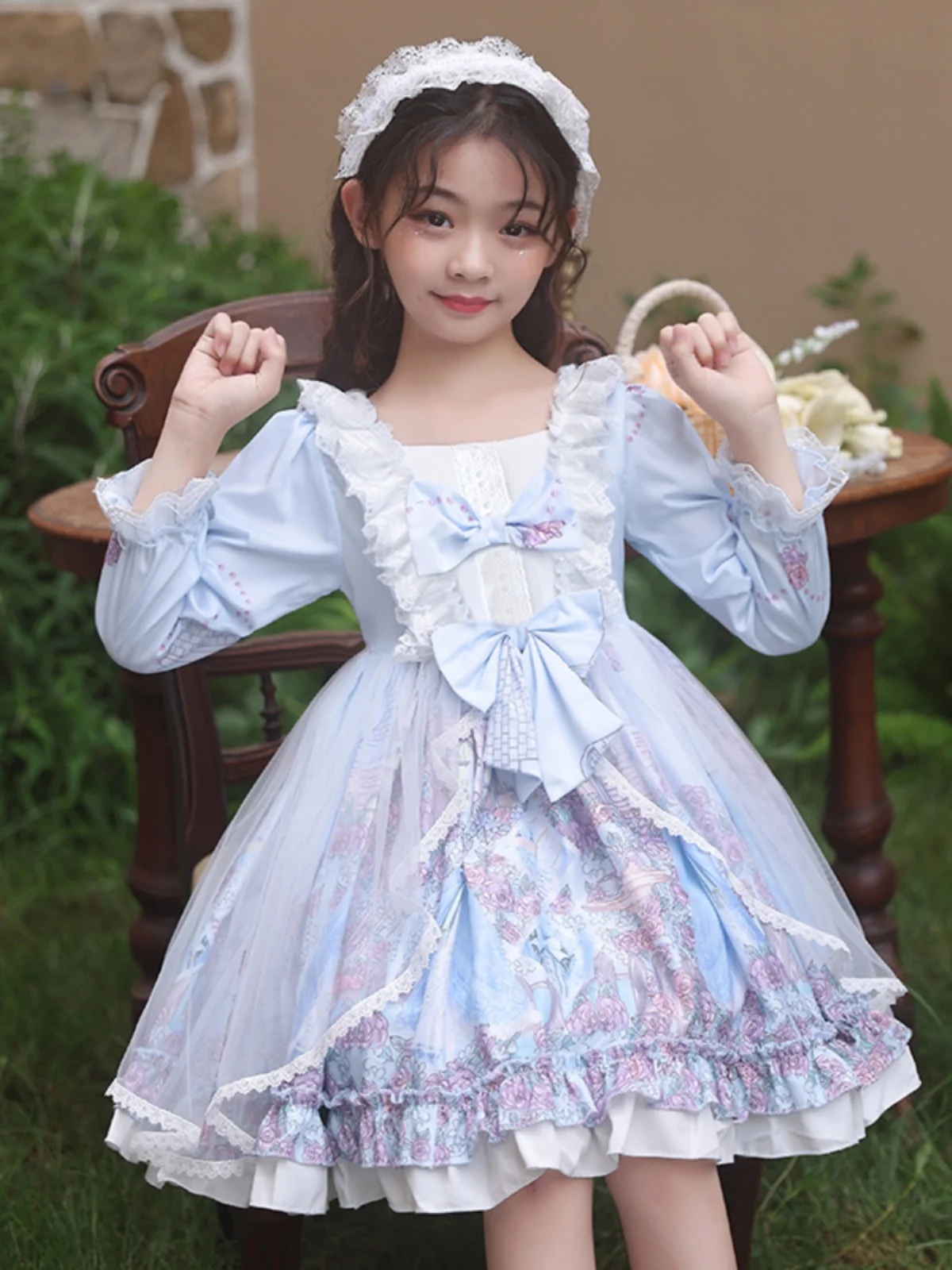 Lolita Dress Girls' Autumn New Children's Models Girl Birthday