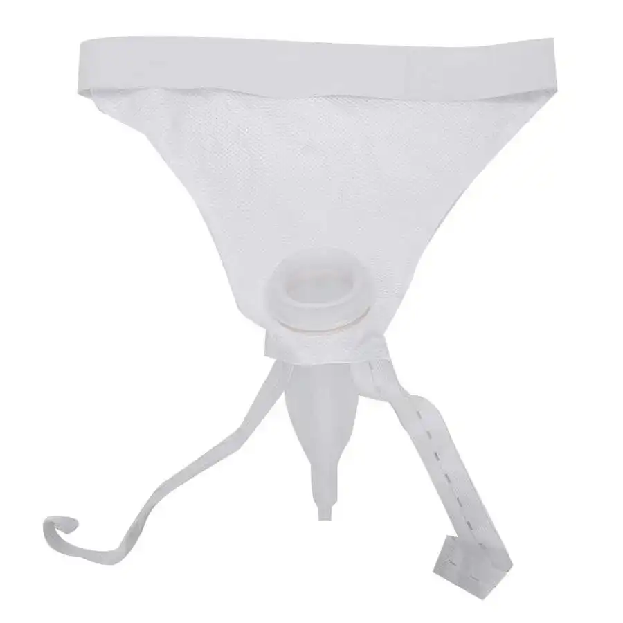 1000ml/2000ml Urine Collection Bag Silicone Urinal Backflow Prevention Elastic Waist Reusable Leakage Proof Elder Urine Funnel male urine collector