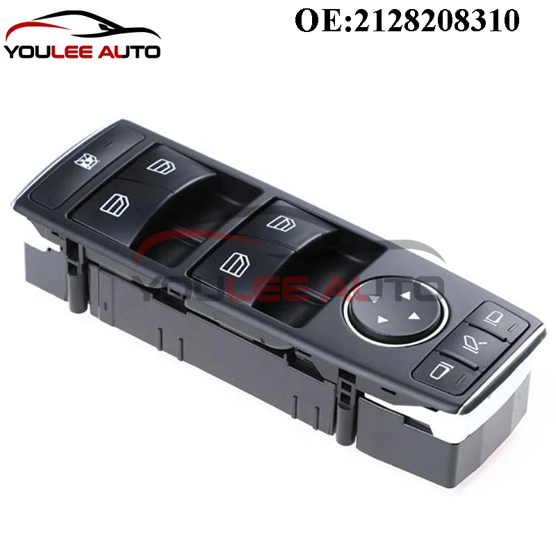 

New 2128208310 A2128208310 Front Left Power Window Switch For Mercedes-Benz W204 C207 W212 X204 C E GLK Class Auto Parts