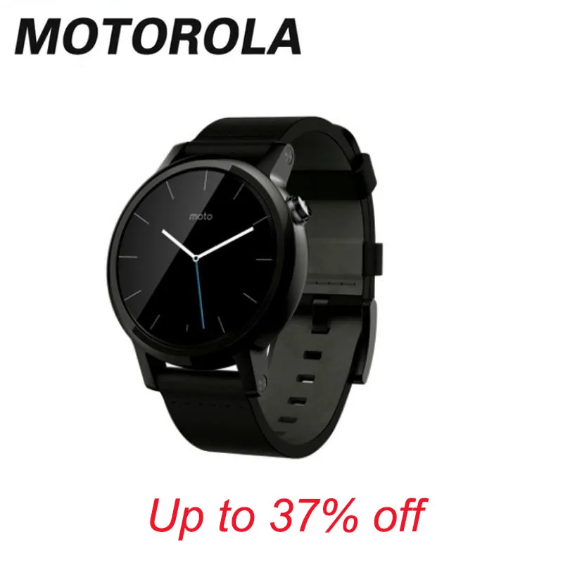 Motorola moto 360 relógio inteligente, relógio bluetooth, primeira geração,  46mm - AliExpress