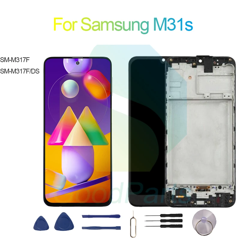 For Samsung M31s Screen Display Replacement 2408*1080 SM-M317F/DS M31s ...