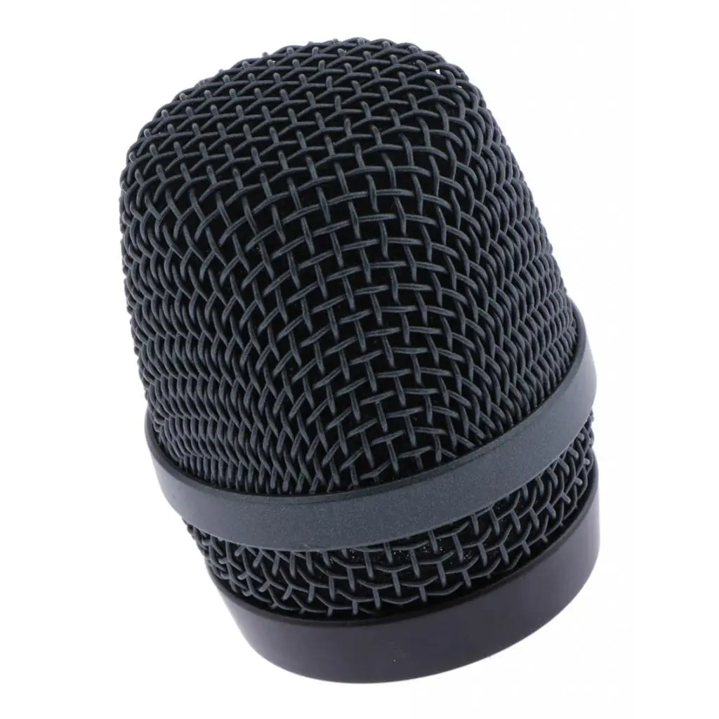 Replacement Microphone Grille Ball Head Stainless Steel Mesh Microphone Grill Head 1pcs for Replacement Parts
