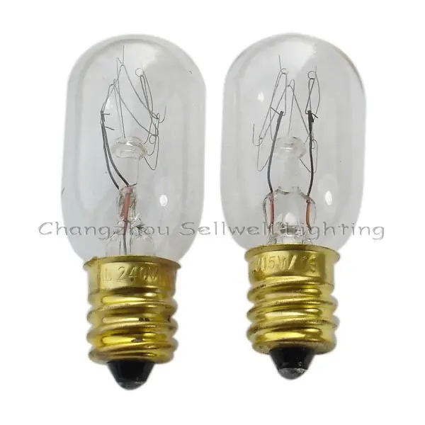 

Miniature Lamp Bulbs Lighting E12 T16x52 240v 15w A073 Sellwell lighting factory