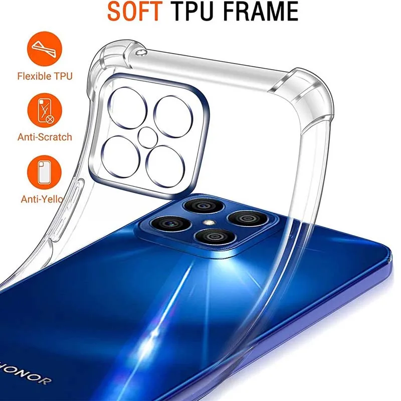 Durable Shockproof Clear Silicone Phone Cover
