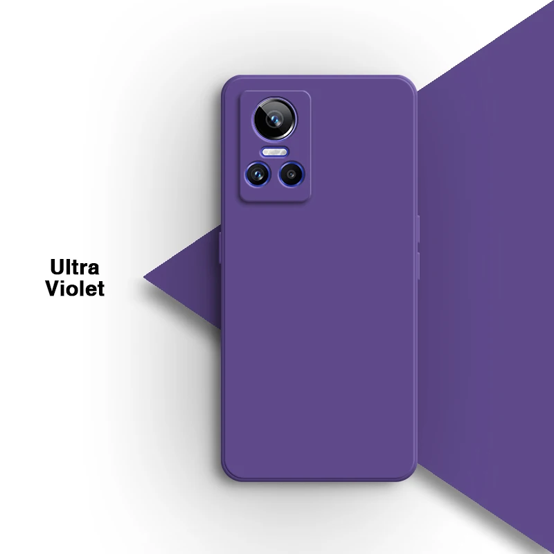 Matte Soft Candy Liquid Silicone Phone Case - Fashionable and Simple Design