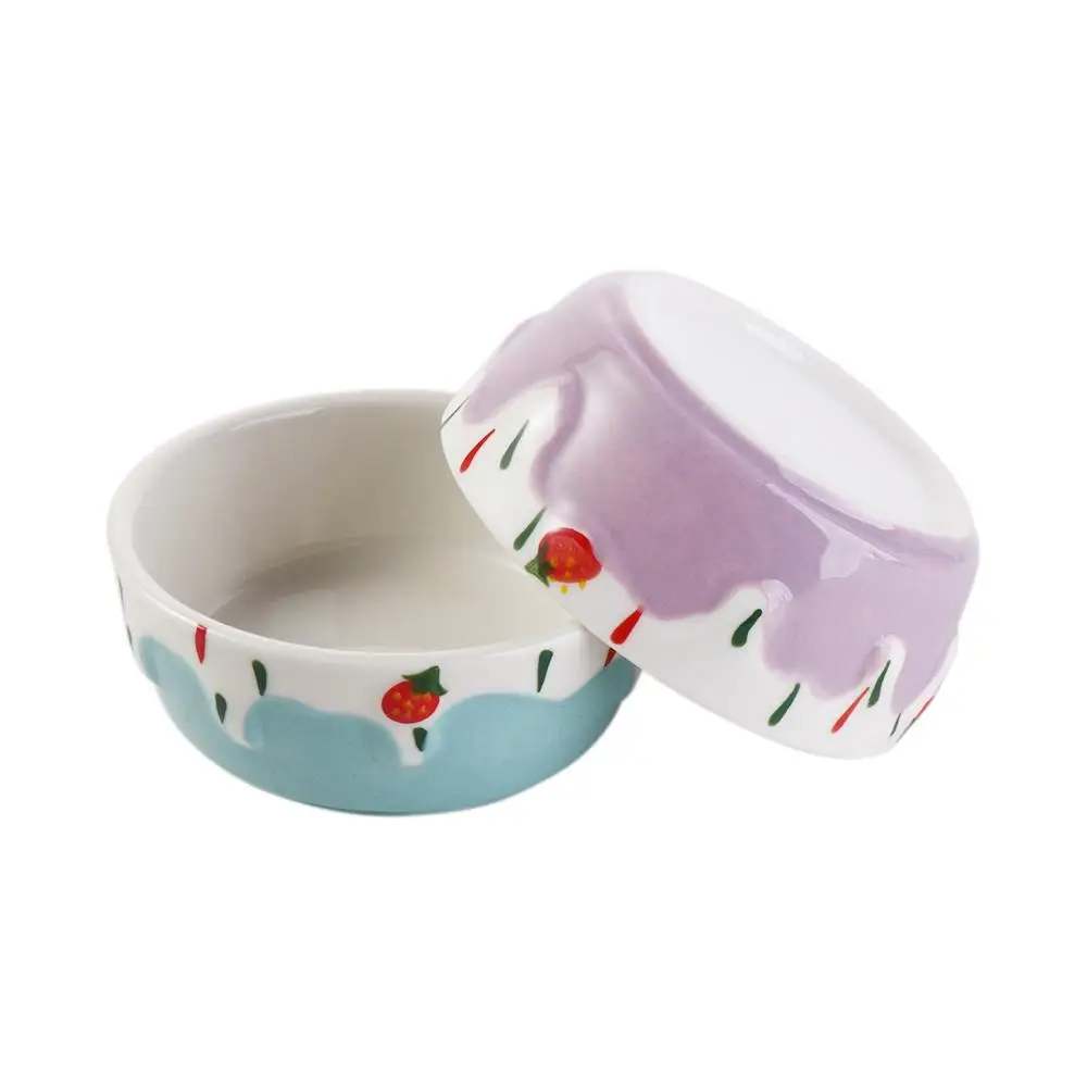 Hamster water feeder small animal water bottle pet food feeder pet drinking bottle rabbit drinking bottle reptile feed bowls Hedgehog Ferret Gerbil Chinchilla Ceramic Feeding Pet Supplies Hamster Bowl Water Drinker Food Dish