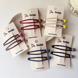 Chic Women's Kawaii Love Hair Clips - Cute and Versatile Accessories Gift (5 pc)