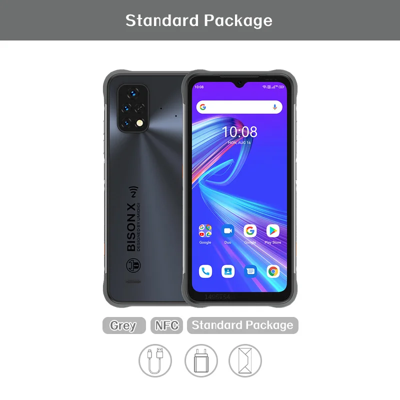 [IN STOCK]Original UMIDIGI BISON X10S X10G 4GB+64GB NFC IP68/IP69K Waterproof Rugged Phone 6150mAh Battery 6.53" HD+ Smartphone best pocophone UMIDIGI