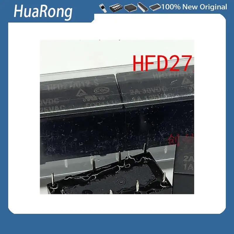 

New 5PCS/lot HFD27/012-S HFD27-012-S 8PIN 2A