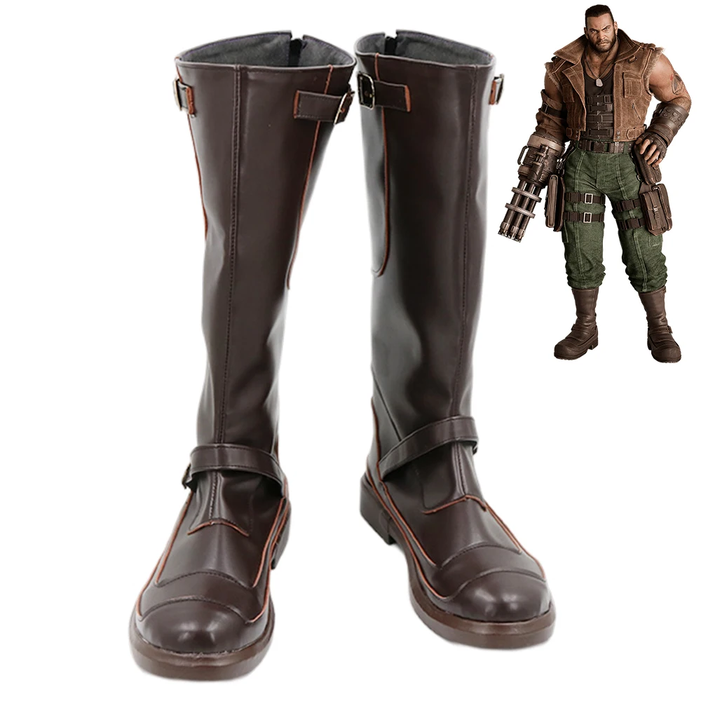 

Final Fantasy VII Remake Barret Wallace Shoes Cosplay Boots