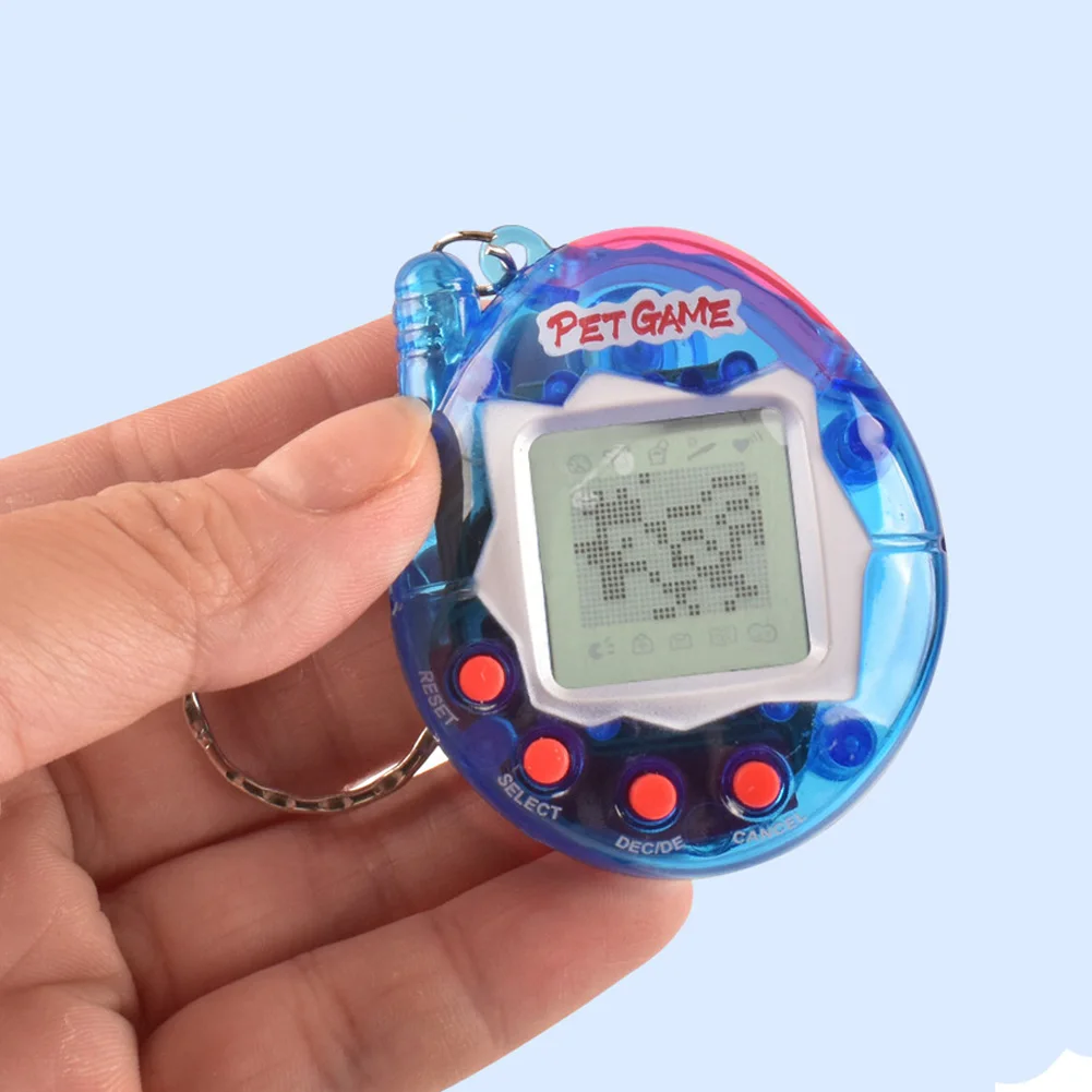 인터랙티브 3D 가상 애완동물 장난감, 레트로 휴대용 가상 애완동물 게임, 올인원 가상 사이버 디지털 향수를 불러일으키는 재미있는 장난감, 픽셀 재미있는 게임