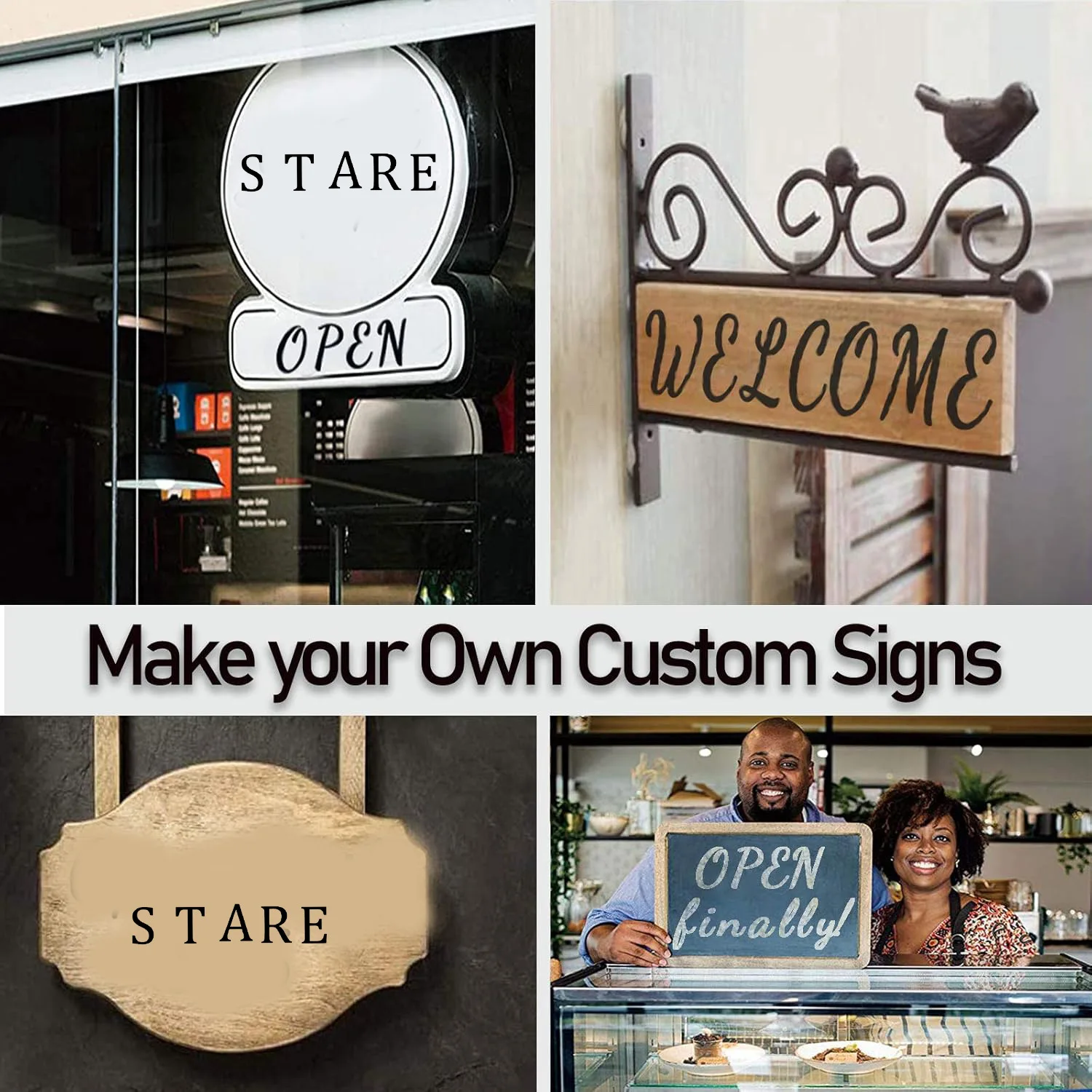 Reusable Calligraphy Stencil Set 5