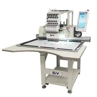Machine à broder plate monotête informatisée traditionnelle personnalisée, moteur haute précision, usage domestique pour vêtements et robes 3