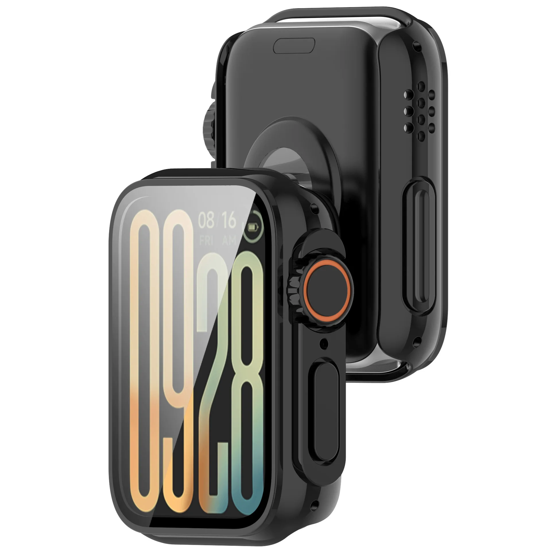 Smartwatch Protective Cover for XIaomi Miband 9 Pro PC Watch Case Tempered Glass Anti-Fall Anti-Scratch Case For Mi Band 9Pro