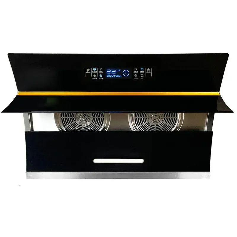 HOT Sale Super Strong Suction International Version Side Range Hood Kitchen Chimney 900 * 420 * 520mm 2