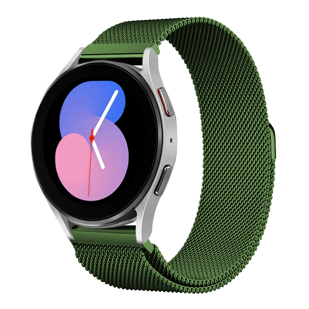 Premium Metal Milanese Magnetic Loop Strap - Elegant Replacement Bracelet